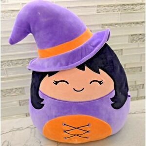 Squishmallows Winnie Witch Plush 16" Halloween Soft‎ Doll Kellytoy Collectible